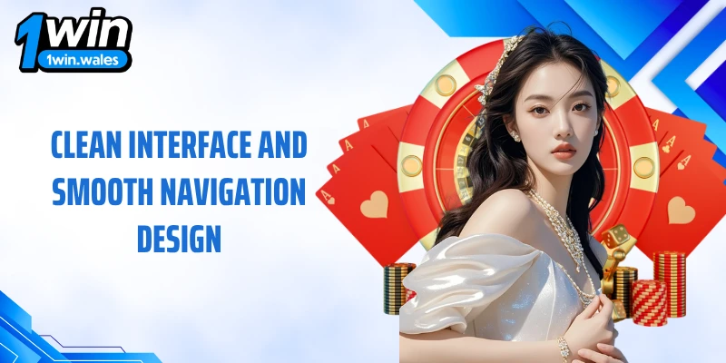 Clean interface and smooth navigation design