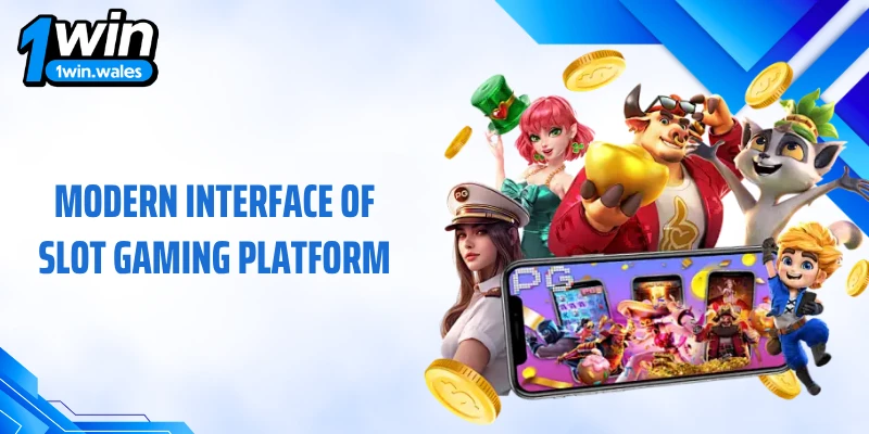 Modern interface of slot gaming platform